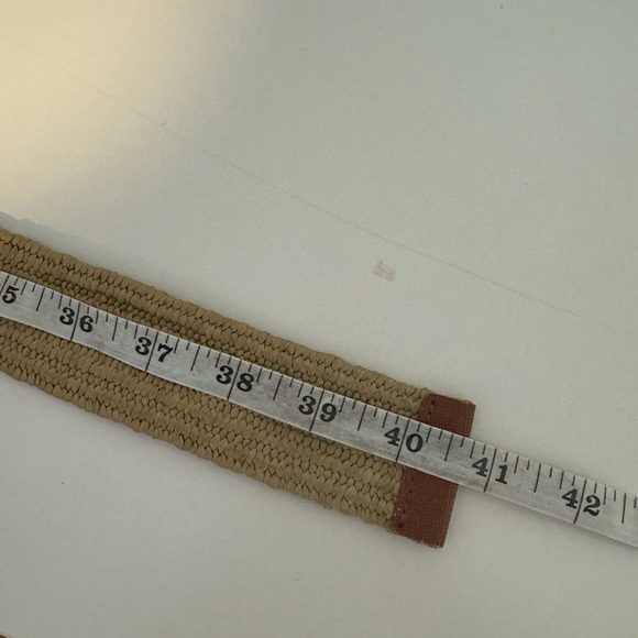 Michael Kors Beige Woven Belt - Picture 4 of 4